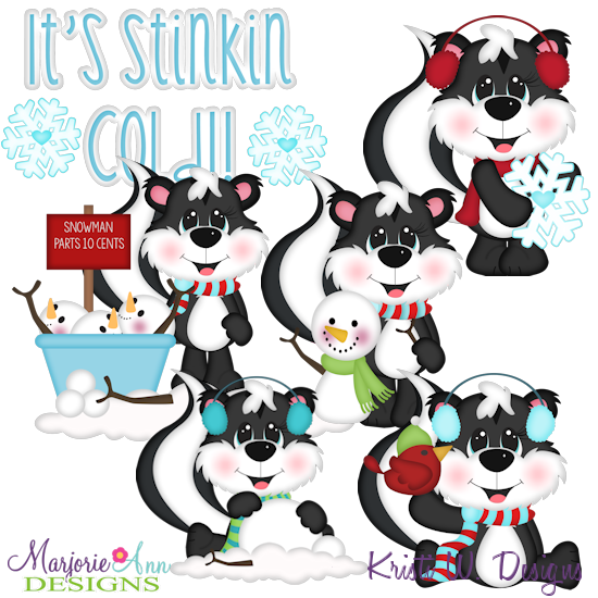 It's Stinkin Cold Exclusive SVG Cutting Files + Clipart - Click Image to Close